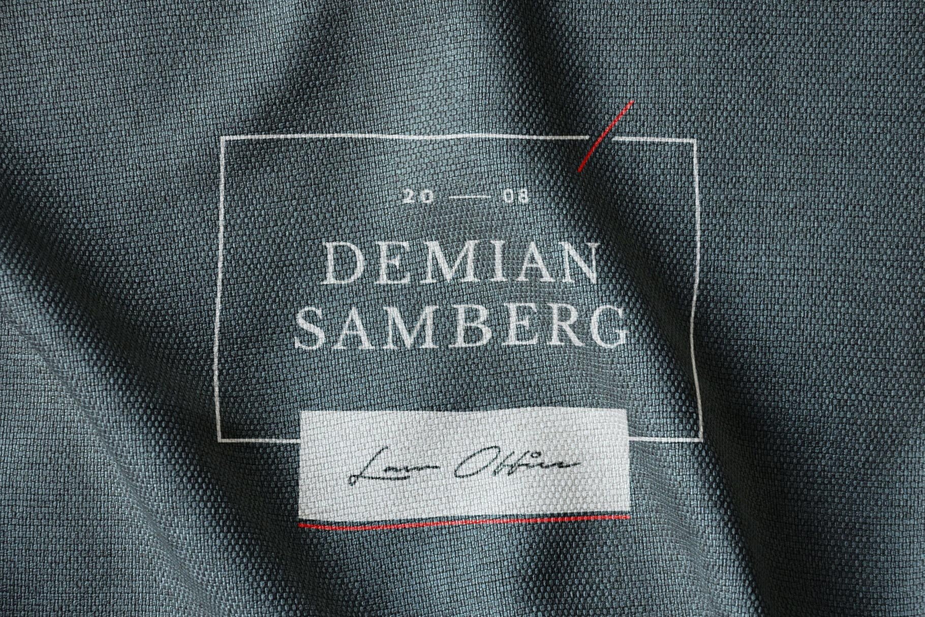 How to make your own logo on cloth psd mockup with brandon williams. Creative Veila Free Fabric Print Effect Logo Mockup