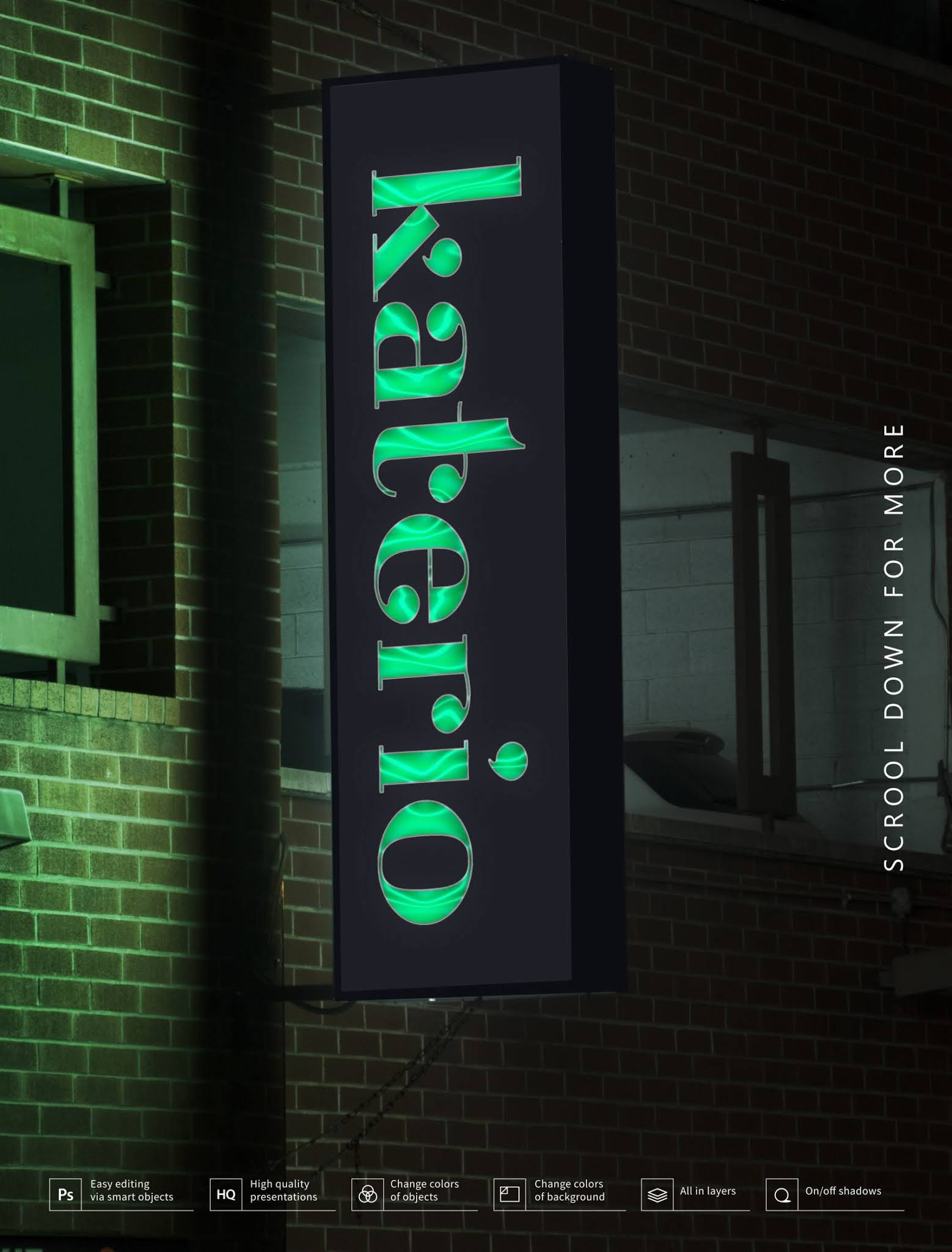 Good mockups can be hard to come by, and even harder to make on your own. Logo Mockup On Corner Facade Or Storefront Kalihybrid Ict