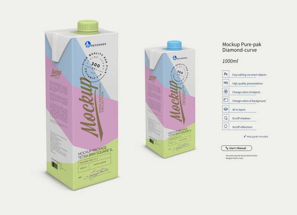 45+ Download Juice Tetra Pack Mockup Free&nbsp;PSD