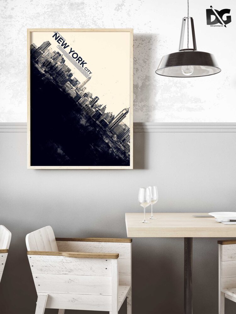 25+ Download Artwork Room Mockup&nbsp;PSD