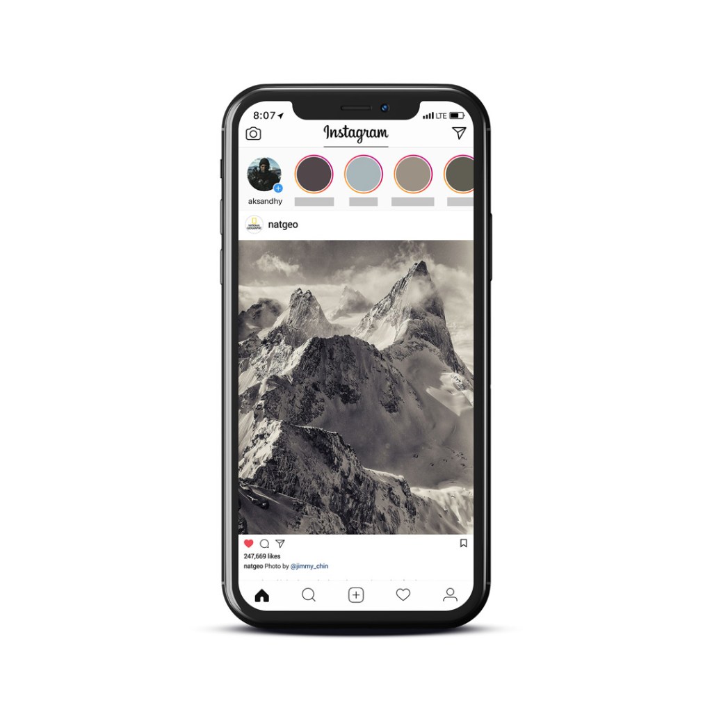 40+ Download Instagram Post Iphone Mockup&nbsp;PSD
