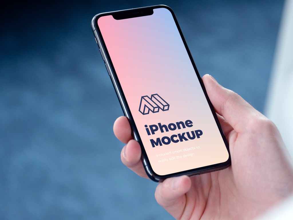 31+ Download Iphone Hand Mockup Psd Free&nbsp;PSD