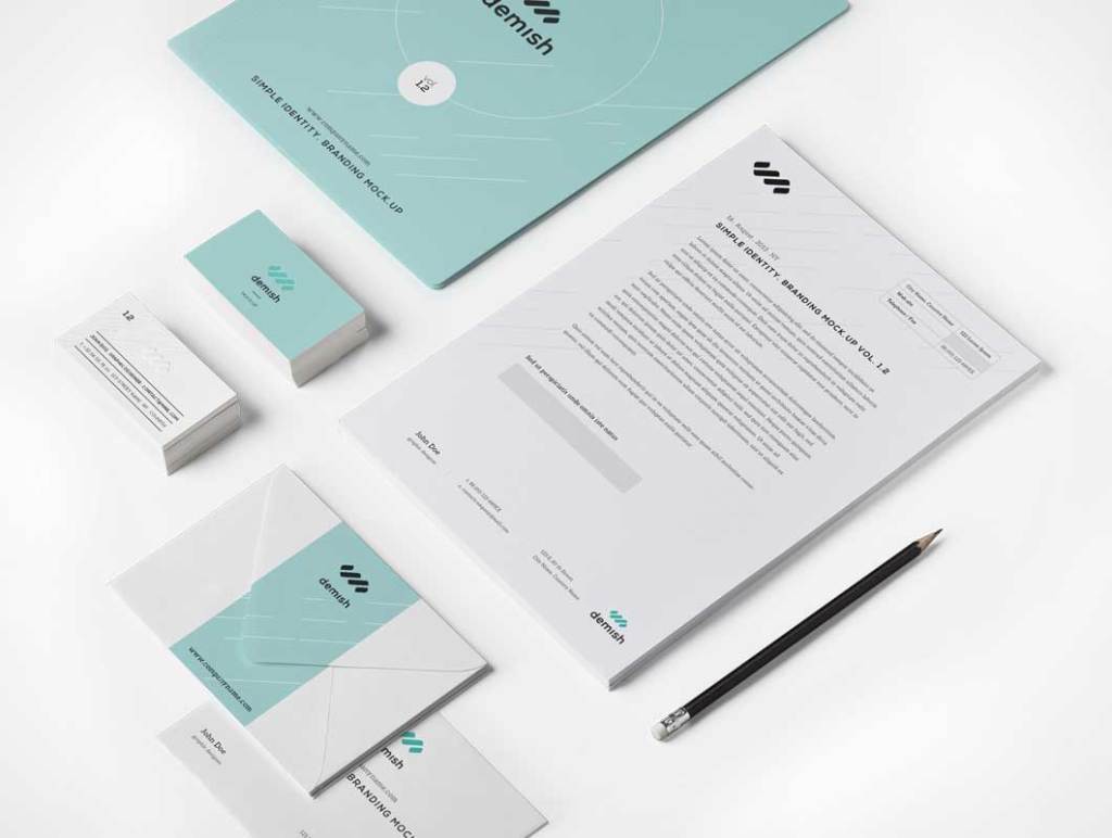 20+ Download Letterhead Envelope Mockup&nbsp;PSD