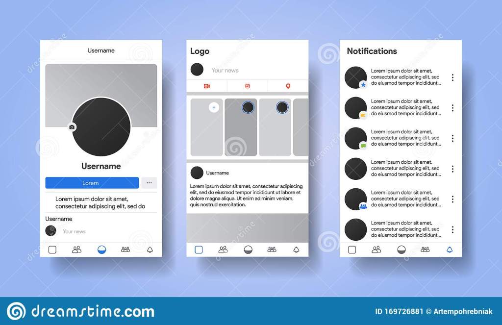 44+ Download Facebook Iphone Mockup Free&nbsp;PSD