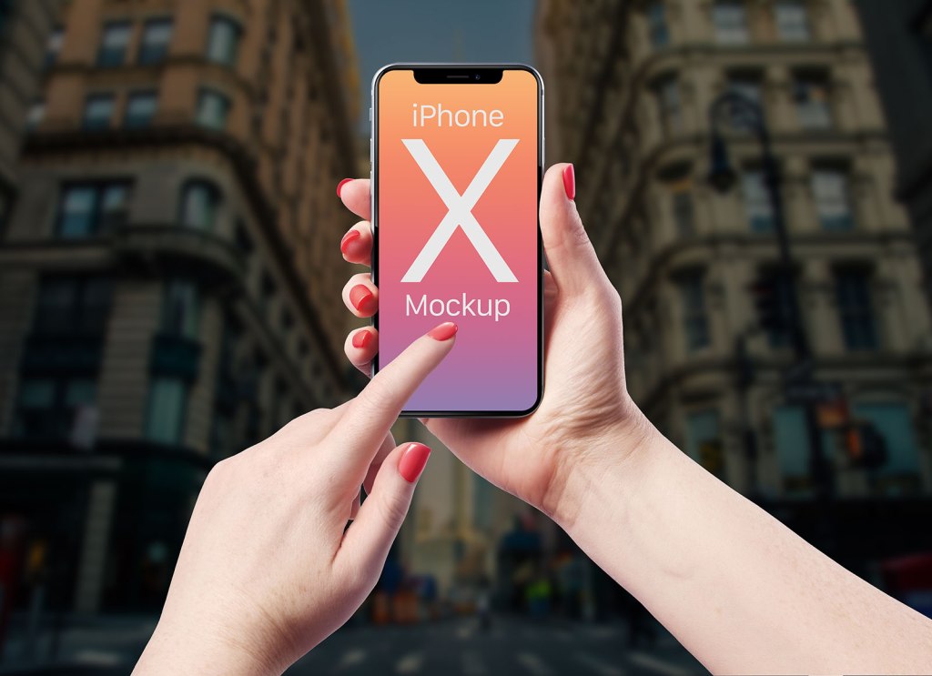 10+ Download Hand Iphone X Mockup&nbsp;PSD