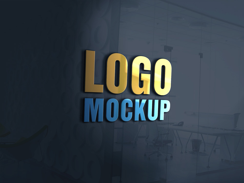 40+ Download Logo 3D Mockup&nbsp;PSD