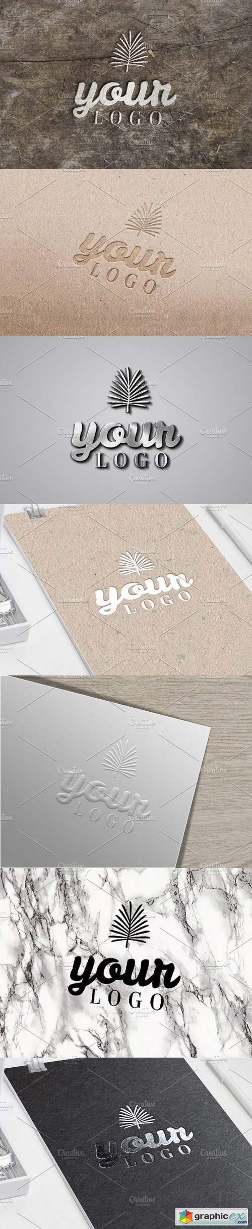 23+ Download Logo Mockup Pack Free&nbsp;PSD
