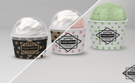 30+ Download Ice Cream Mockup Gratis&nbsp;PSD