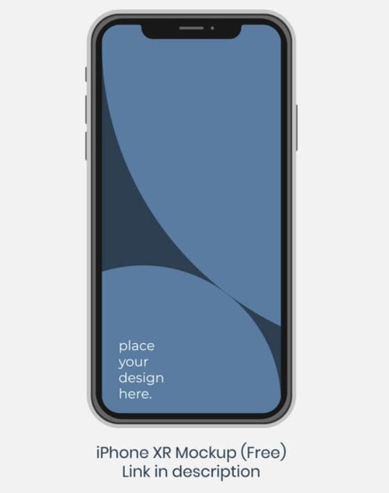 11+ Download Free Isometric Iphone Xr Mockup PSD