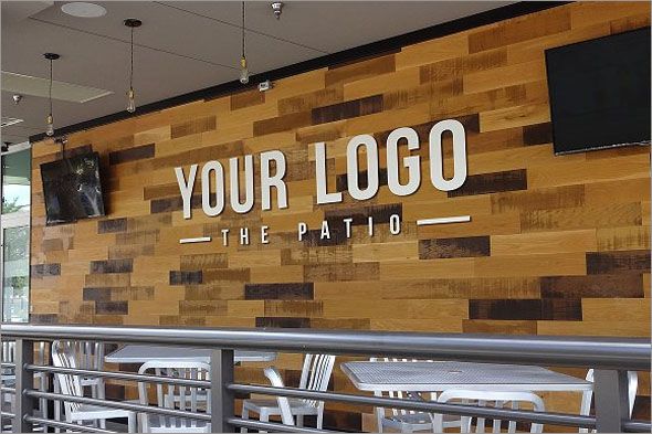 44+ Download Realistic 3D Logo Mockup Psd&nbsp;PSD