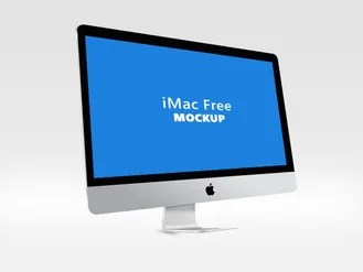 26+ Download White Imac Mockup Free PSD