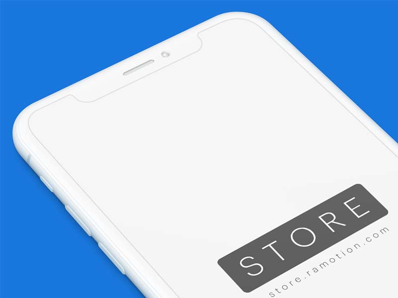 44+ Download Iphone X White Mockup Free&nbsp;PSD