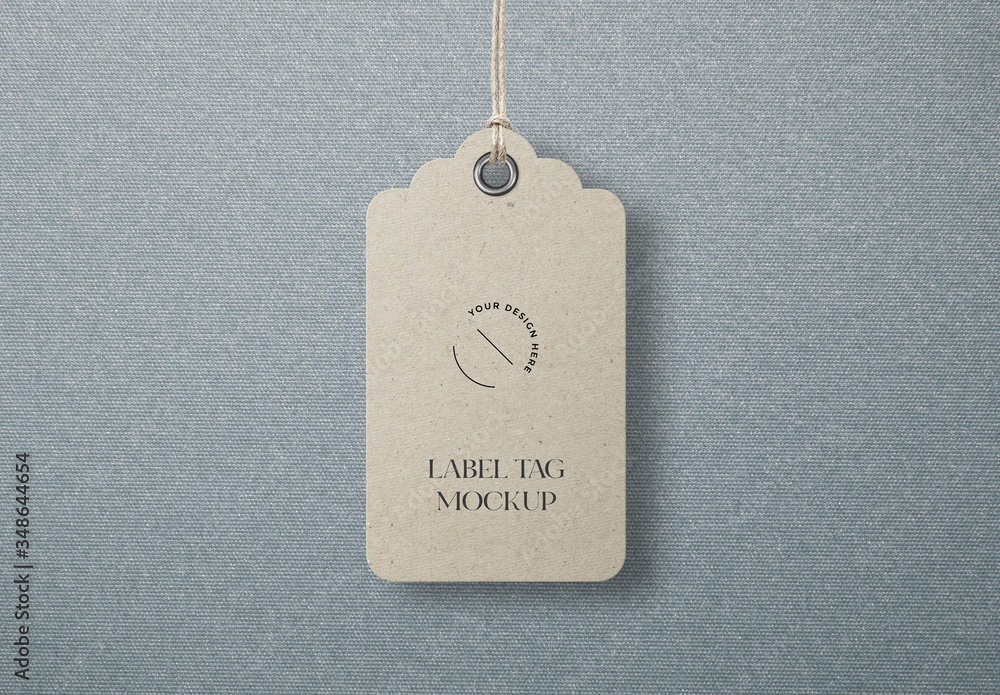 34+ Download Label Tag Mockup PSD