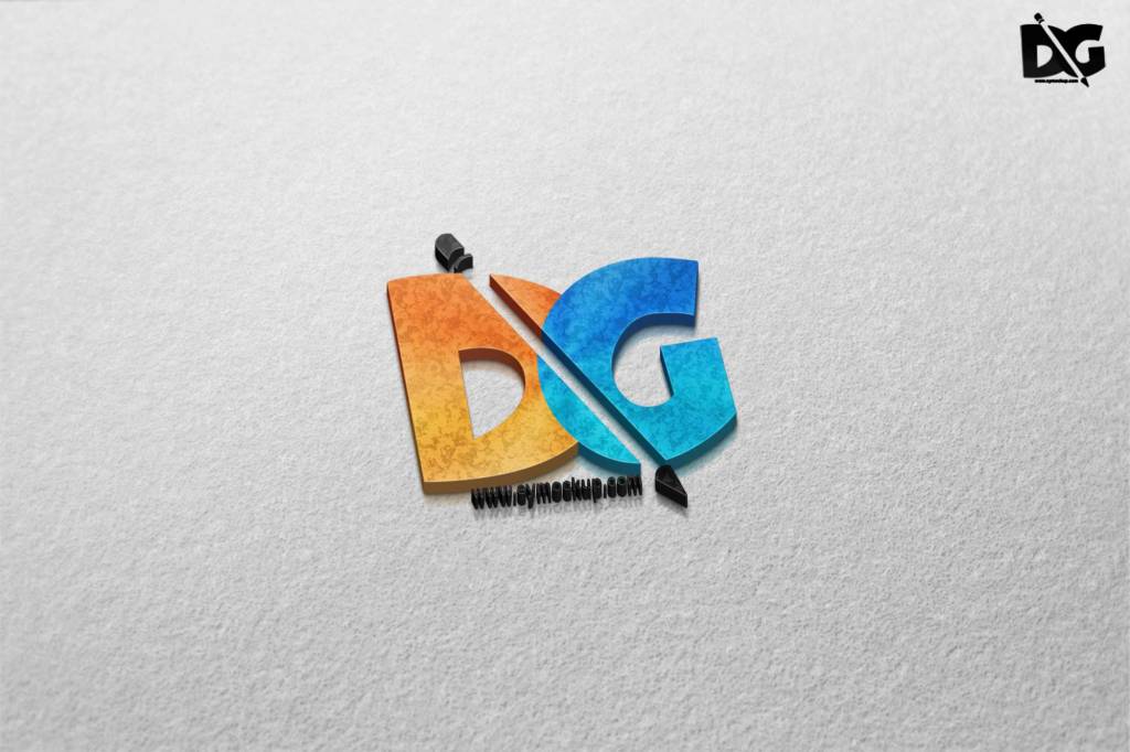 10+ Download Logo 3D Mockup Free&nbsp;PSD
