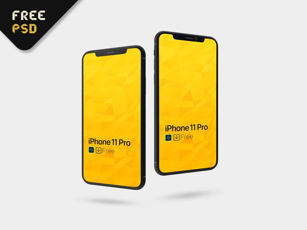 49+ Download Iphone 11 Pro Mockup Free Psd&nbsp;PSD