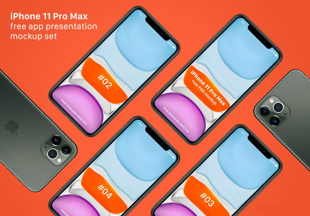 43+ Download Iphone 11 Pro Max Mockup Psd Free&nbsp;PSD