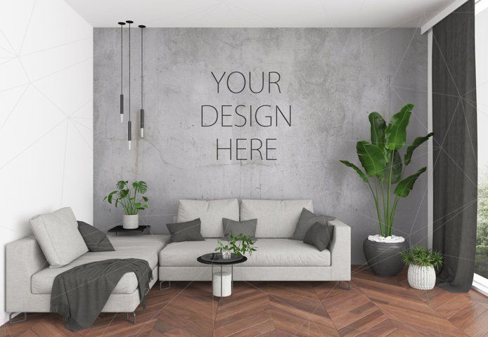 27+ Download Interior Design Mockup Wall&nbsp;PSD