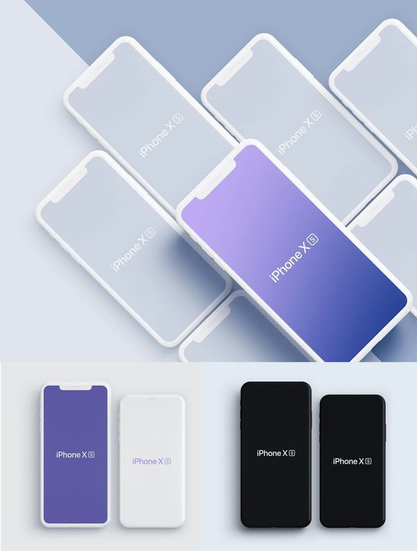 50+ Download Iphone App Mockup Psd Free&nbsp;PSD