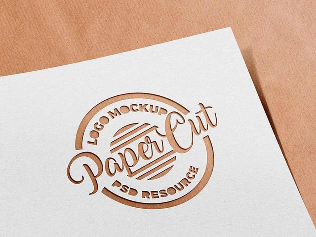 23+ Download Logo Mockup Paper Psd Free PSD