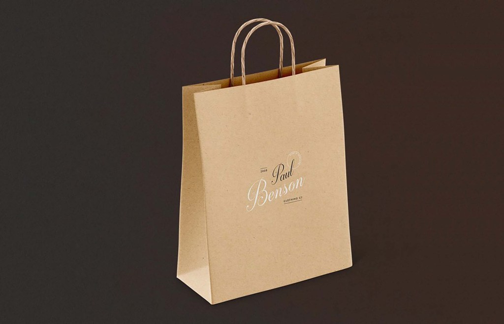 24+ Download Kraft Paper Bag Mockup Free&nbsp;PSD