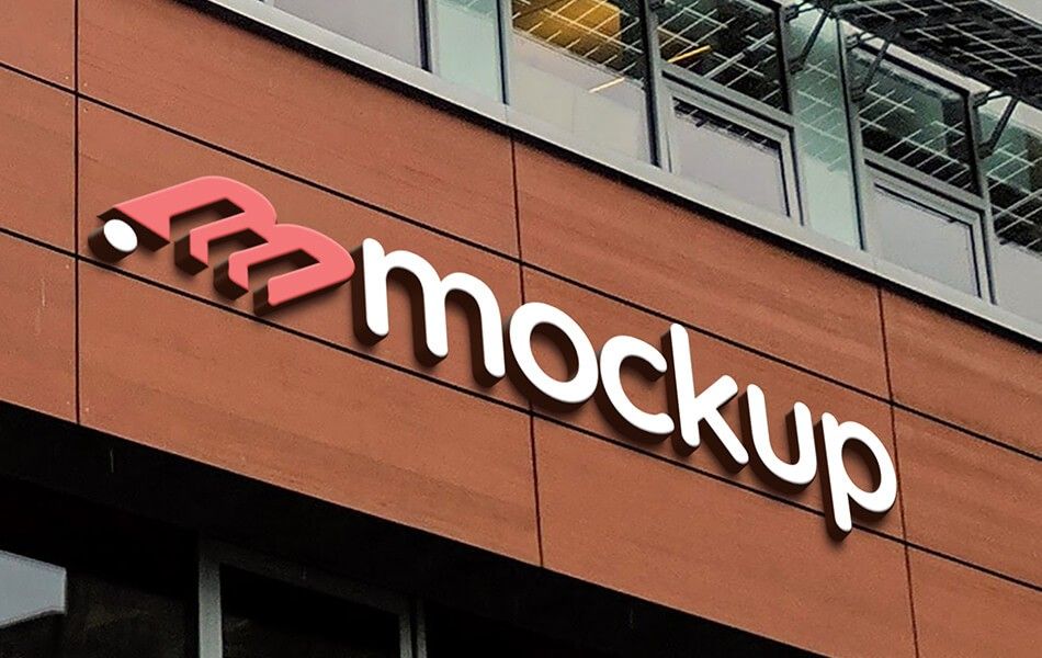 18+ Download Logo Signage Mockup Free&nbsp;PSD