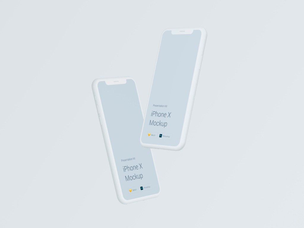 36+ Download White Iphone X Mockup Psd Free&nbsp;PSD
